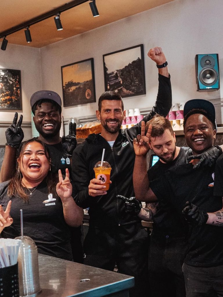 Game,Juice & Match: Djokovic entra nella famiglia Joe & The Juice