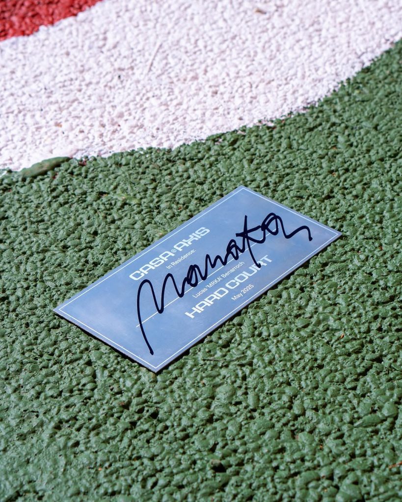 Quando l'arte incontra il tennis: Il campo da gioco disegnato a mano di Lucas Benarroch