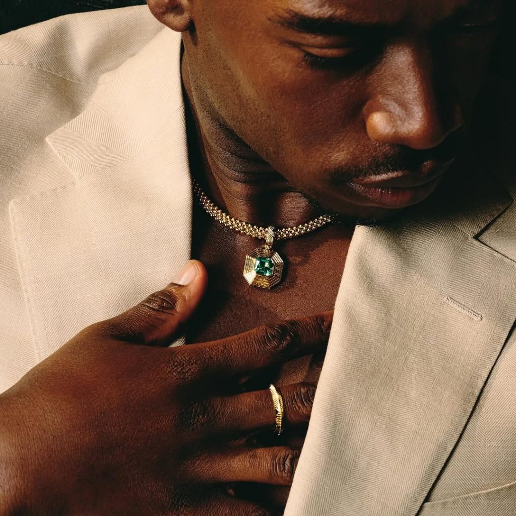 F1 Star Damson Idris firma la collezione di gioielli DIDRIS