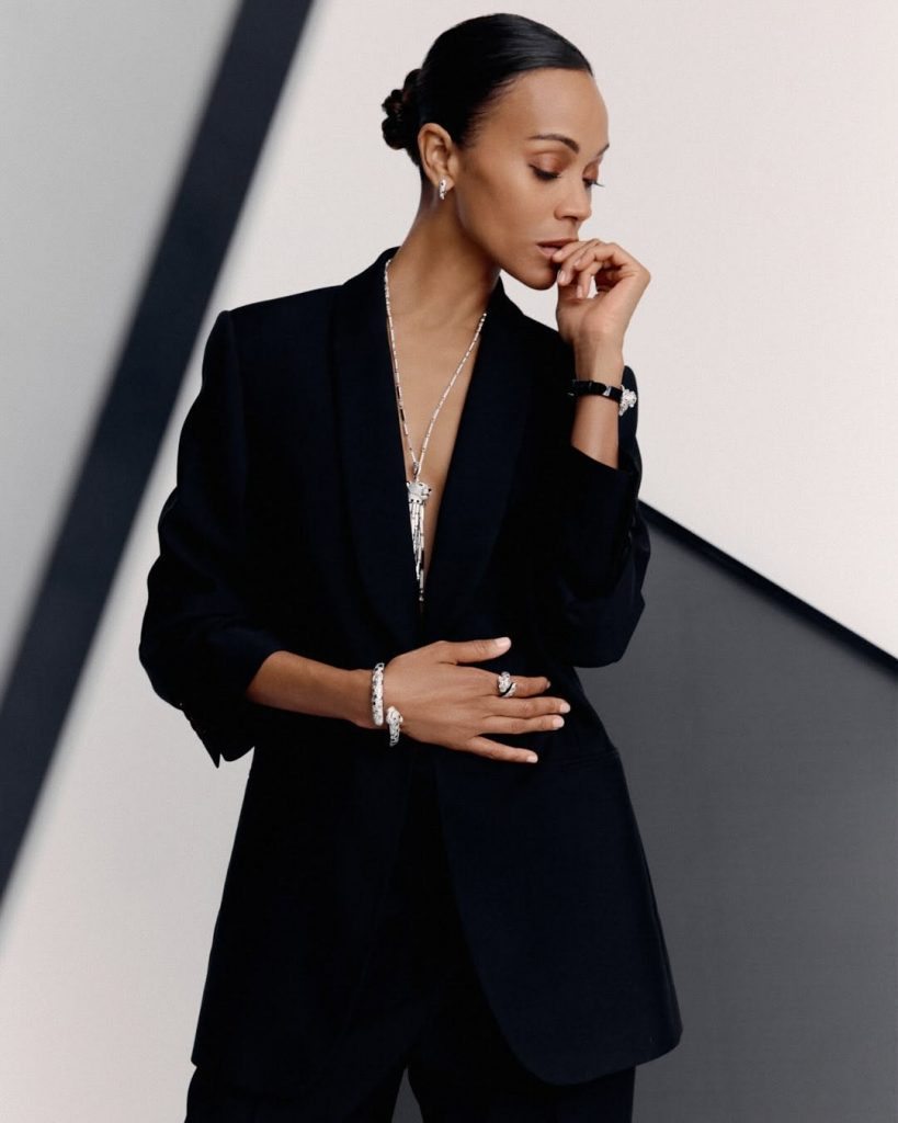 Zoe Saldaña X Cartier