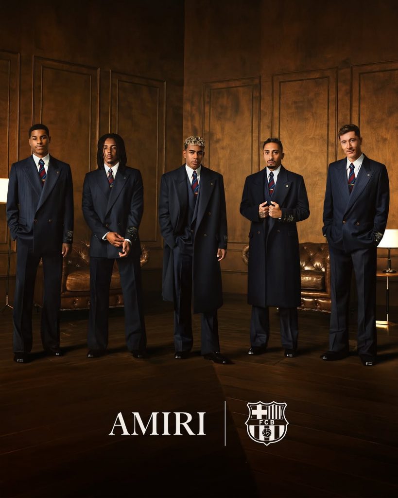⁠Quando la moda incontra il calcio: Amiri x FC Barcellona