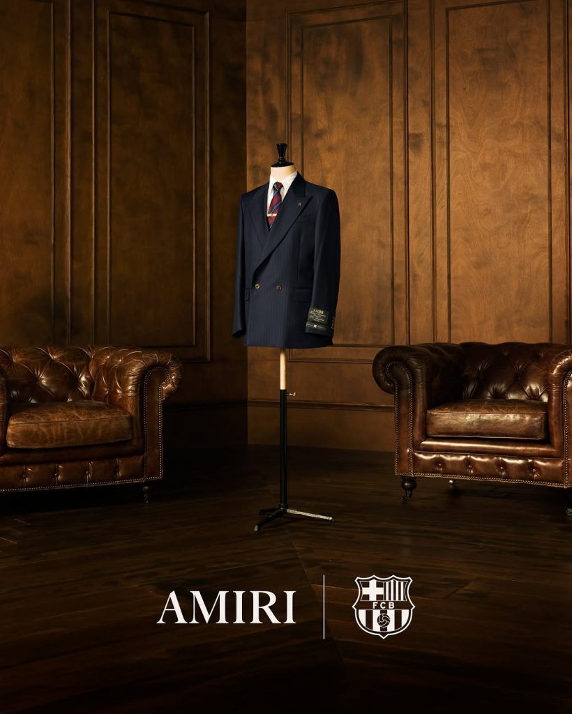 ⁠Quando la moda incontra il calcio: Amiri x FC Barcellona