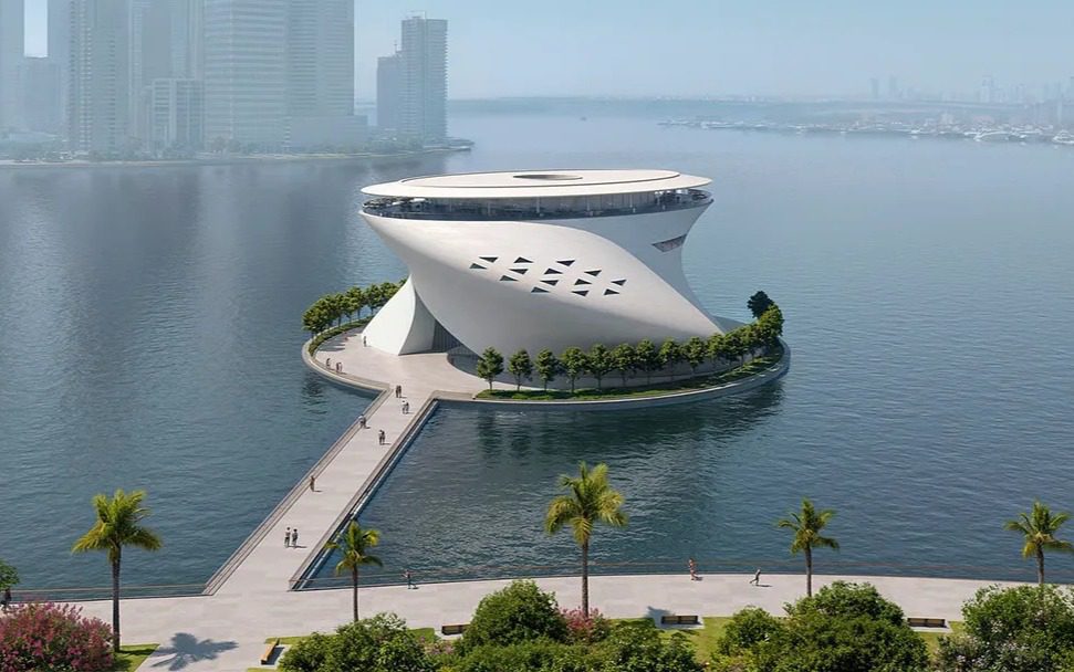 Sull’acqua di Dubai nasce un nuovo tempio dell’arte