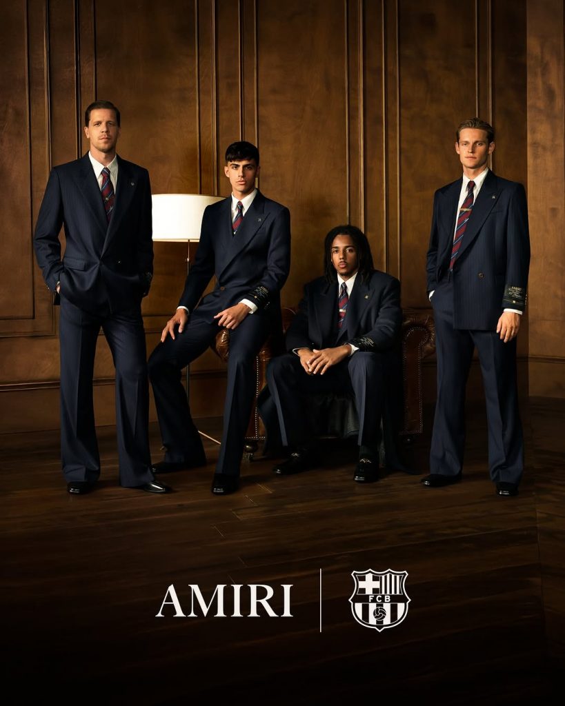 ⁠Quando la moda incontra il calcio: Amiri x FC Barcellona