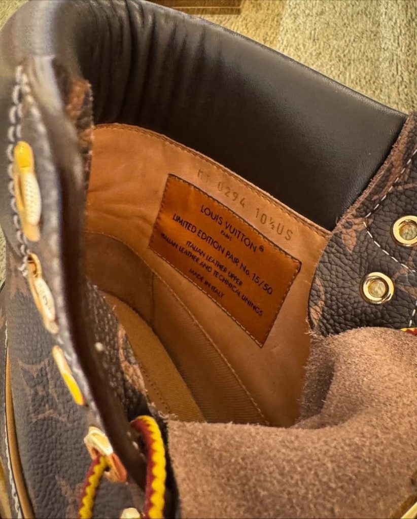 Quando il Lusso Incontra la Strada: Il Boot LV X Timberland da 82.000 Dollari 3 Quando il Lusso Incontra la Strada: Il Boot LV X Timberland da 82.000 Dollari