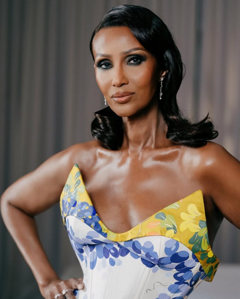 Iman Incanta ai Fashion Awards 2025: Un Capolavoro Floreale di Harris Reed