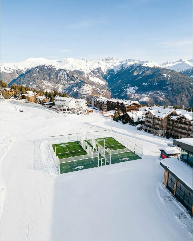 Lacoste Porta il Padel sulle Vette: Due Campi Esclusivi a Courchevel 1 Lacoste Porta il Padel sulle Vette: Due Campi Esclusivi a Courchevel