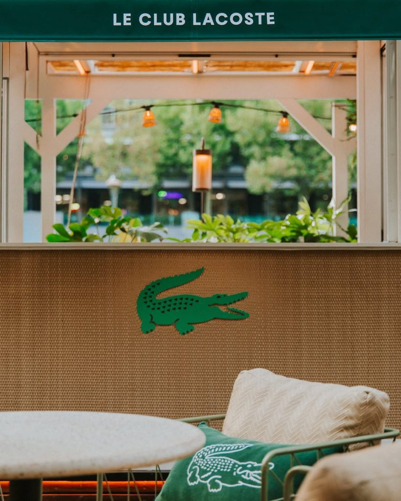 Game, Set, Style: il tennis club galleggiante di Lacoste in Australia
