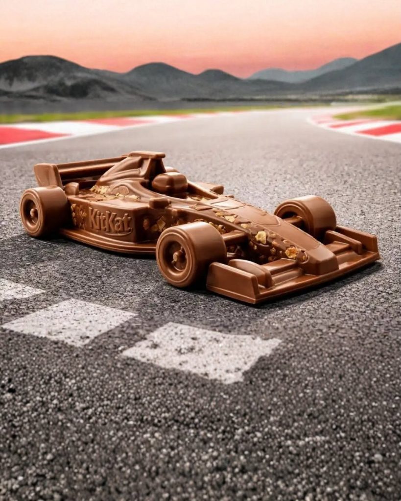 Formula 1, ma con una pausa: KitKat presenta la nuova barretta