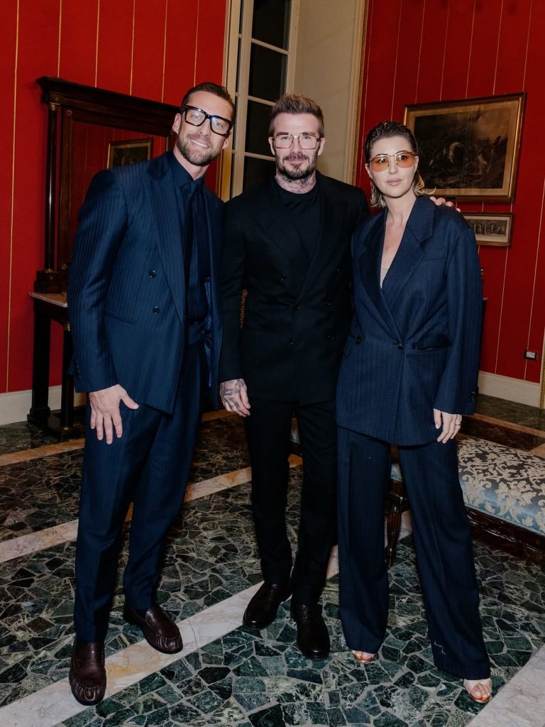 Una Serata di Stile e Eleganza: David Beckham Presenta la Nuova Collezione DB Eyewear a Milano