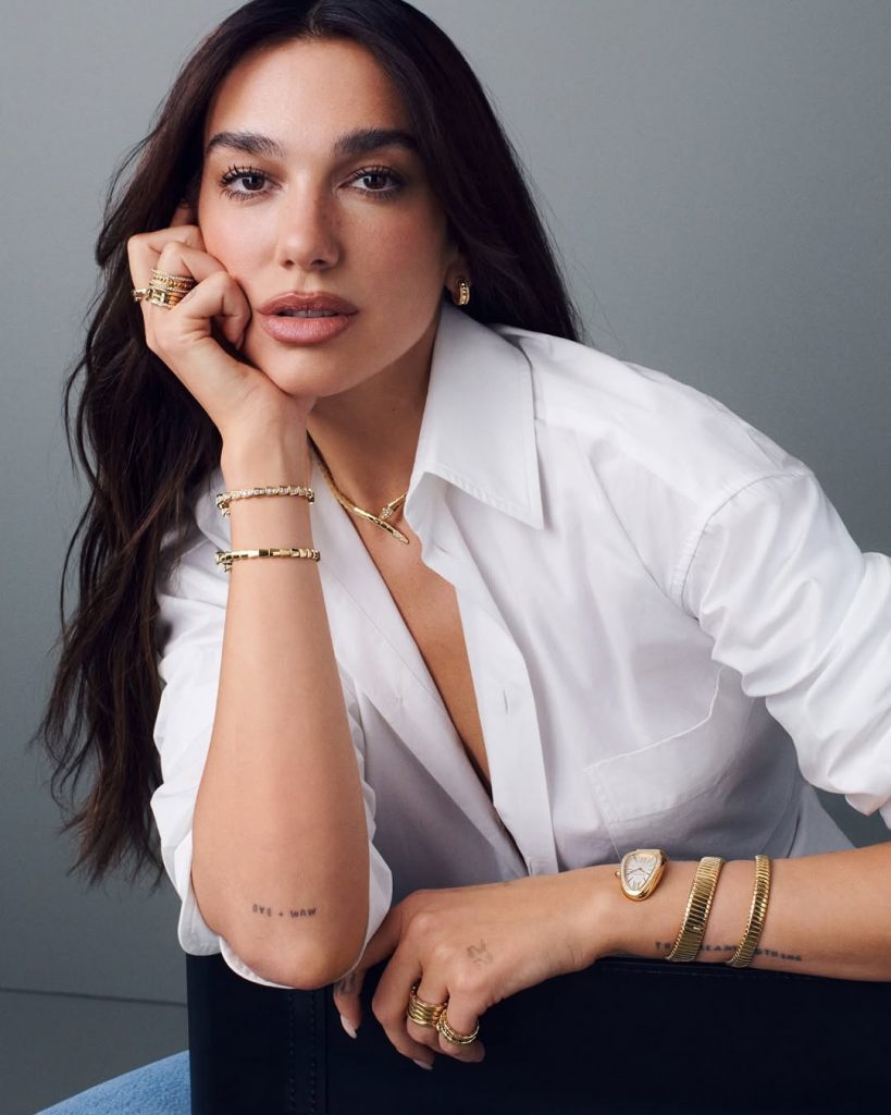 Bvlgari sceglie Dua Lipa come nuova icona 1 Bvlgari sceglie Dua Lipa come nuova icona