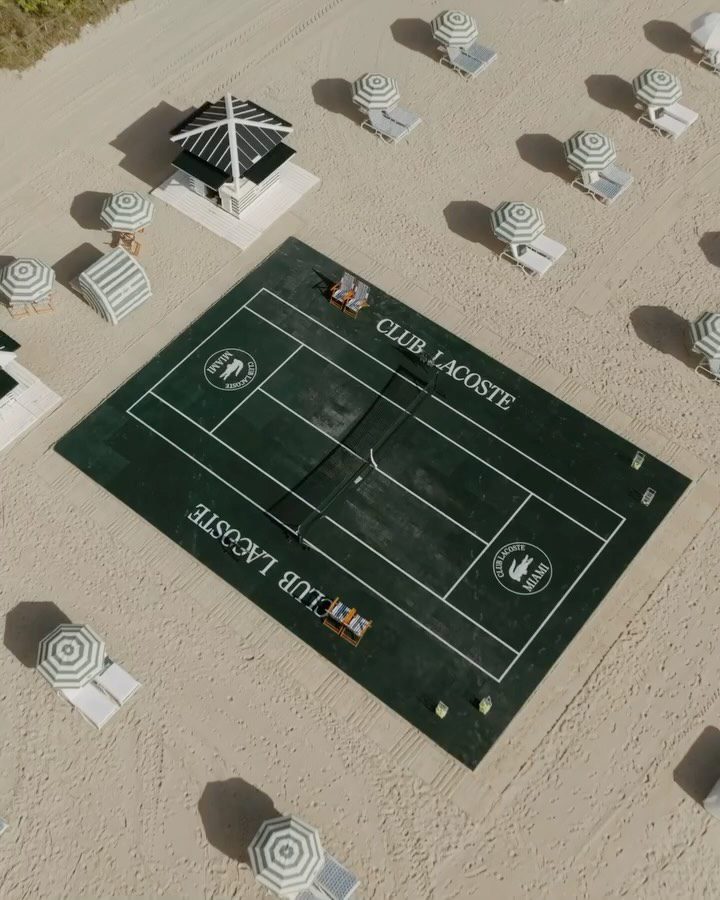 Quando il Tennis Incontra l'Oceano: Lacoste Reinventa il Lusso a Miami Beach