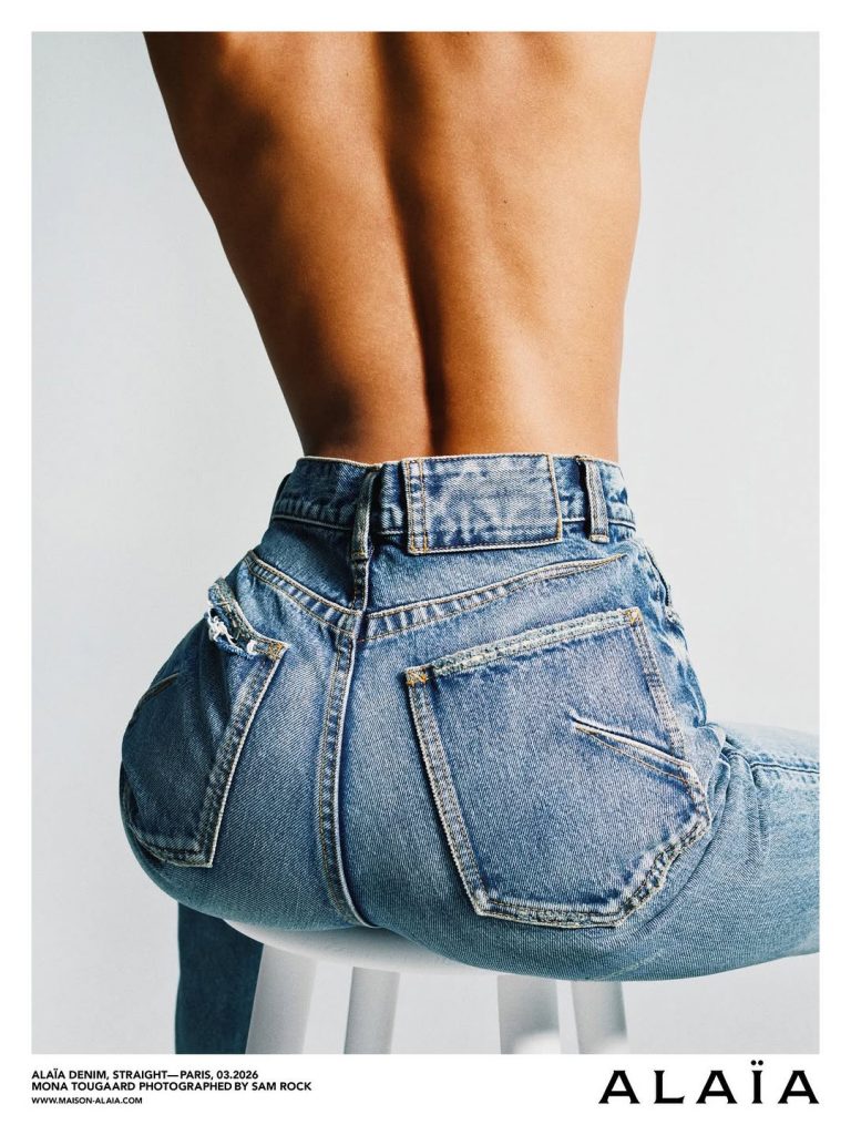 Alaïa Ridefinisce il Denim: Quando i Jeans Diventano Seconda Pelle