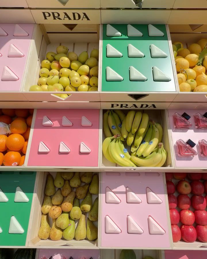Quando la spesa incontra il lusso: Prada Beauty arriva al Frutteto Garibaldi