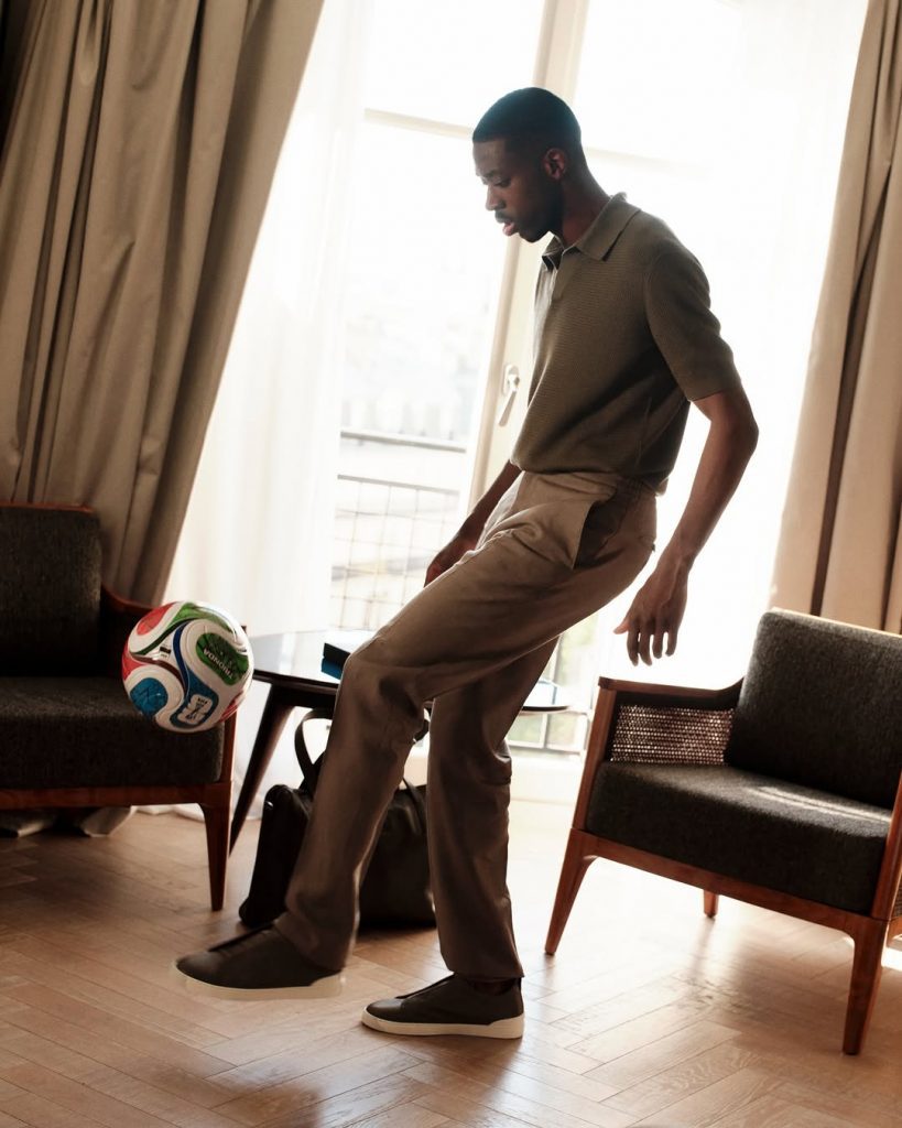 Ousmane Dembélé è il nuovo volto globale di Zegna: quando eleganza e talento parlano la stessa lingua