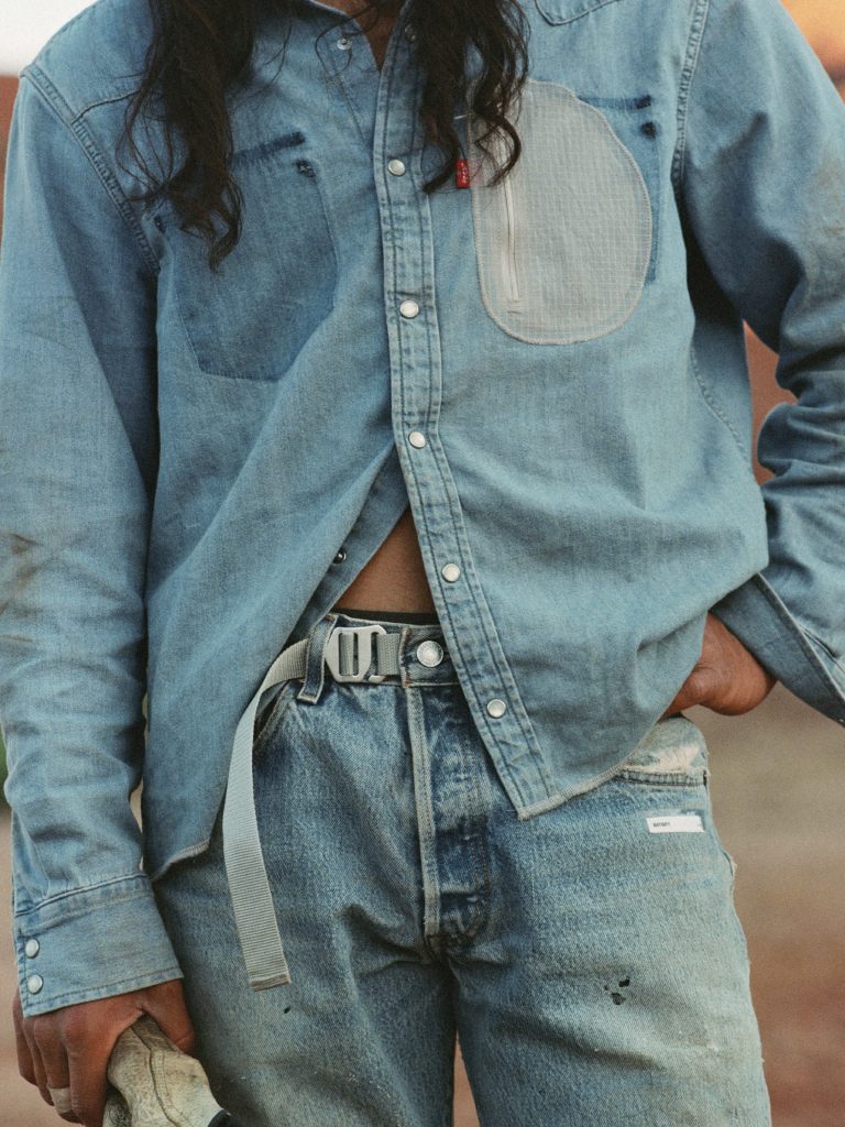 SATISFY X LEVI'S firmano la capsule che riscrive il futuro del denim 1 SATISFY X LEVI'S firmano la capsule che riscrive il futuro del denim